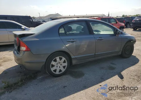 2009 Honda Civic Lx из США, поврежденный, VIN 1HGFA16569L019276